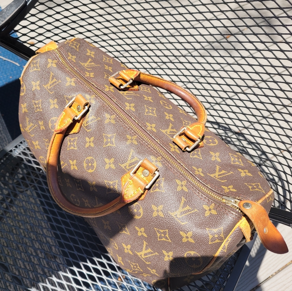 Louis Vuitton Satchel Speedy Monogram Canvas 30